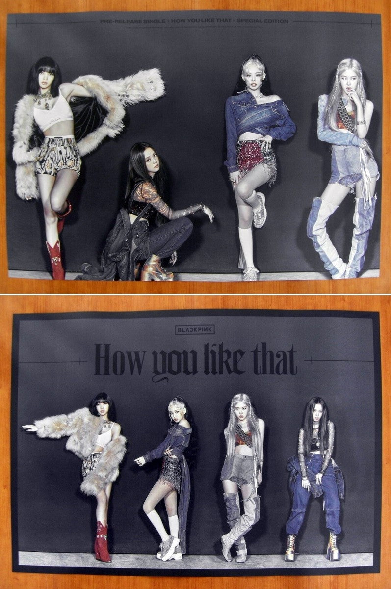 (Poster Original) BlackPink - How You Like That – Insa Korean Store