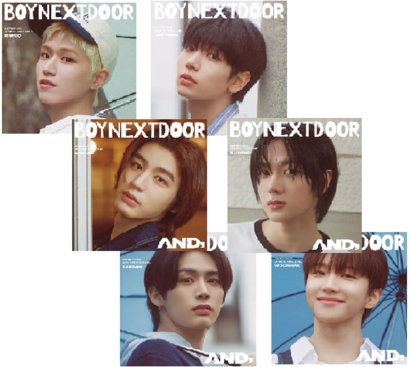 Boynextdoor - AND 1st Single Japonés – Insa Korean Store